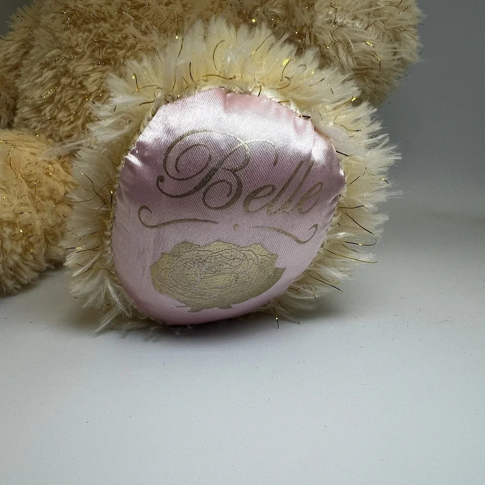 Build A Bear‎ Disney Beauty and The Beast Belle Plush 16 Inch 2017 Metallic Fur